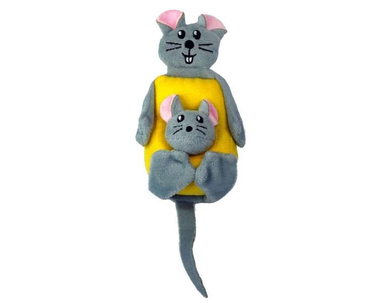 Kong - Cat Pull-A-Partz Cheezy 5,7X6,3X23Cm