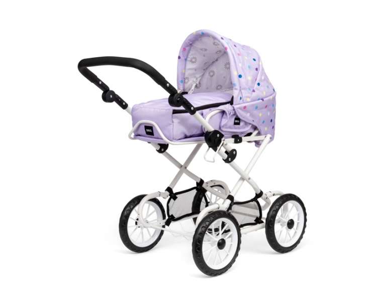 BRIO - Dolls Pram Lavender w/ Dots (24891388)