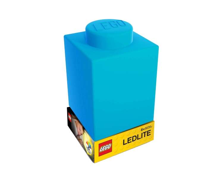 LEGO - Silicone Brick - Night Light w/LED - Blue