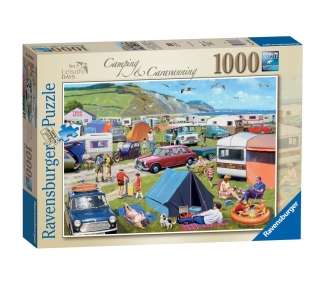 Ravensburger - Puzzle 1000 -  Camping & Caravanning (10216763)