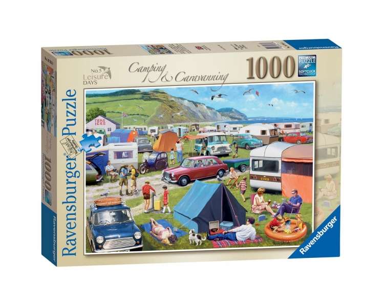 Ravensburger - Puzzle 1000 -  Camping & Caravanning (10216763)