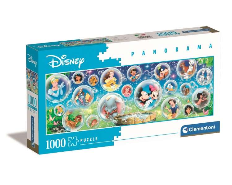 Clementoni - Panorama Puzzle 1000 pcs - Disney (39515)