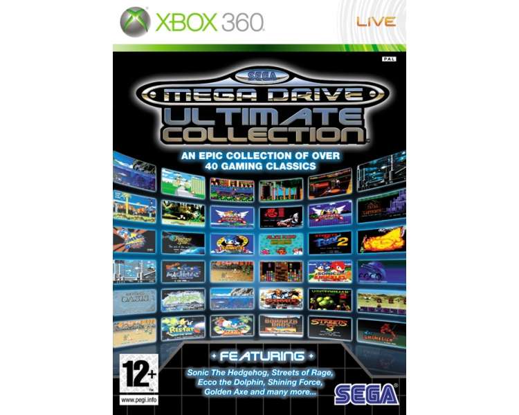 SEGA Mega Drive Ultimate Collection (Classic) Juego para Consola Microsoft XBOX 360