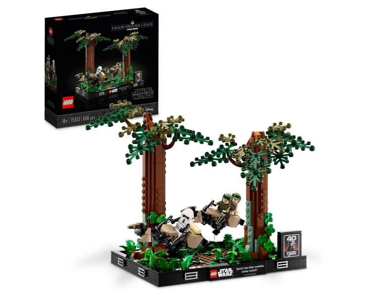 LEGO Star Wars, Persecución en el Speeder de Endor™ Diorama (75353)