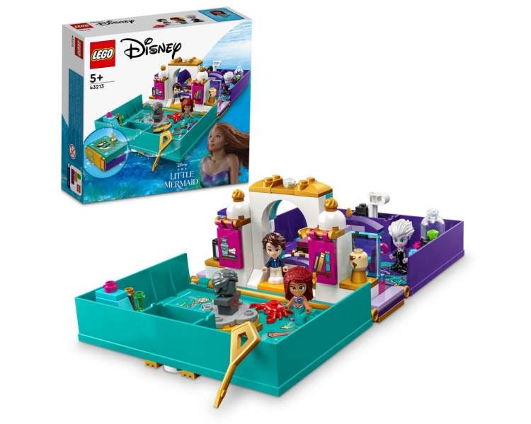 LEGO Princesas Disney, El libro de cuentos de La Sirenita (43213)