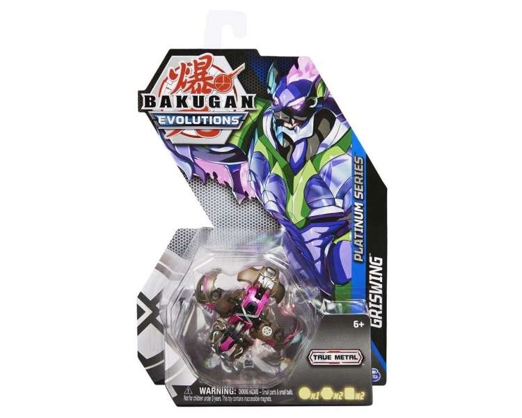 Bakugan - Diecast Strength - Bat Monster Black (6063494)