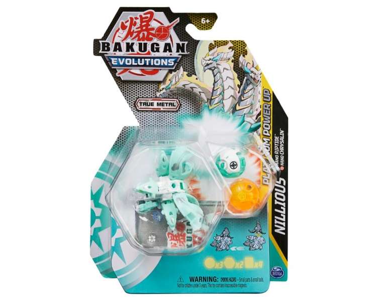 Bakugan - Diecast Power - Nillisious White (6063493)