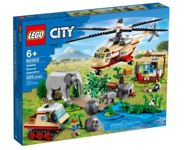 LEGO City, Operación de rescate de vida silvestre (60302)