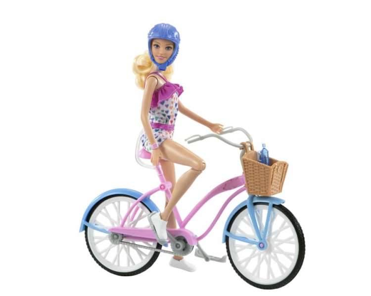 Barbie - Doll & Bike (HBY28)