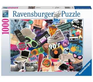 Rompecabezas Ravensburger - Los años 90 - 1000 piezas - (10217388)