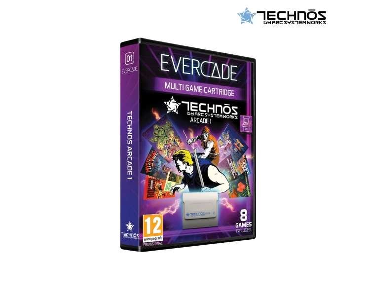 Blaze Evercade Technos Arcade Cartridge 1 - EFIGS