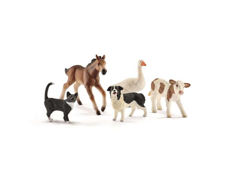 Schleich - Farm World - 5 Farm World Animals (42386)