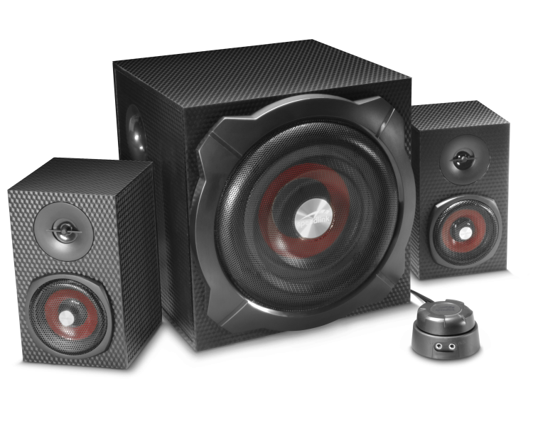 GRAVITY RGB 2.1 SUBWOOFER SYSTEM BLACK- ALTAVOCES BLUETOOTH