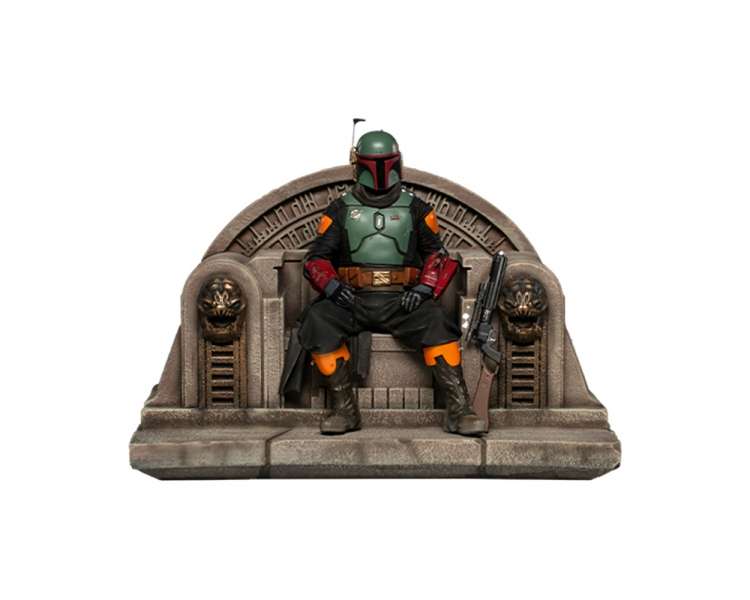 Star Wars - Boba Fett on Throne Statue Delux Art Scale 1/10