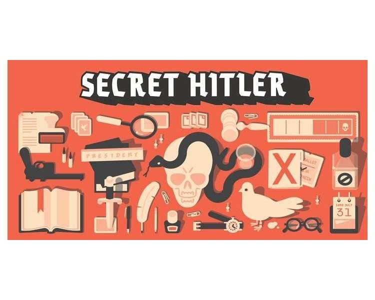 Secret Hitler - Boardgame (English) (SBDK7507)