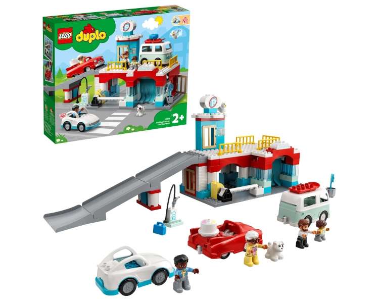 LEGO Duplo, Garaje de estacionamiento y lavado de autos (10948)