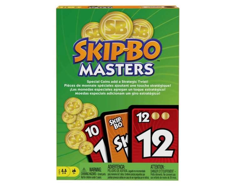 Mattel Games - Skip-Bo Masters (HJR21)