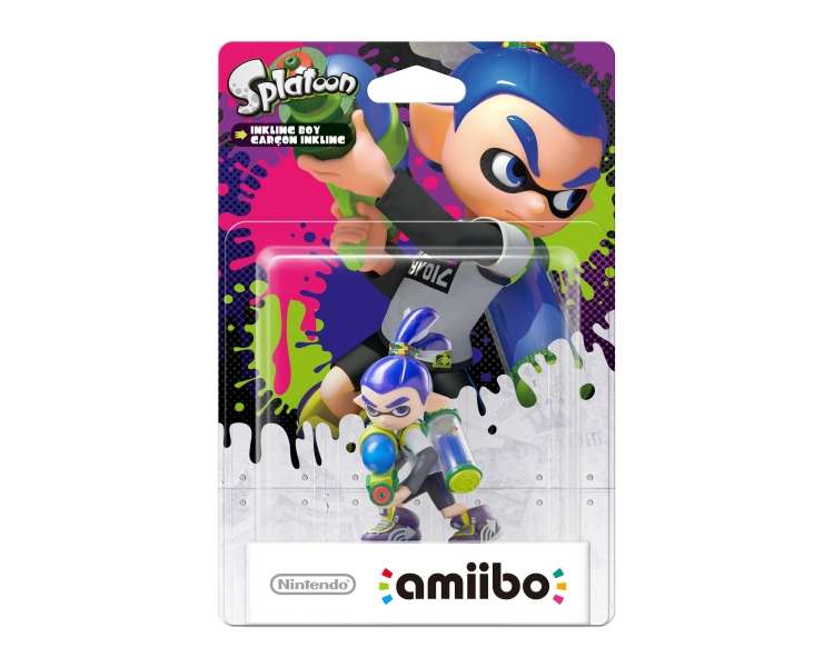 Nintendo Amiibo Figurine Inkling Boy (Splatoon Collection)