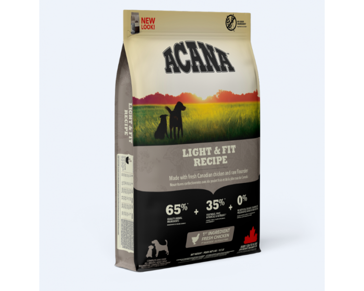 Acana - Light & Fit Recipe 6kg - (ACA020e)