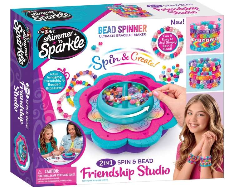 Shimmer N Sparkle - Spin & Bead Bracelet Studio (17339)