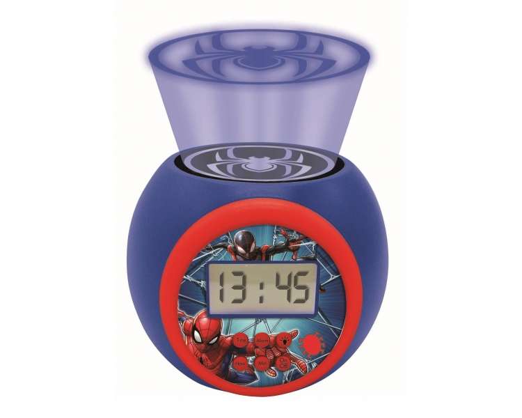 Lexibook - Spider-Man - Projector Alarm Clock (RL977SP)