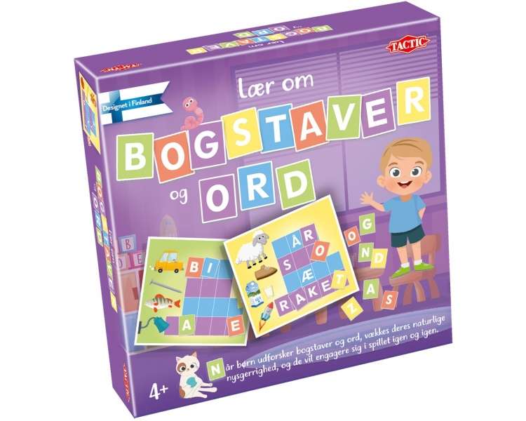 Tactic - Lær om - Bogstaver og ord (58317)