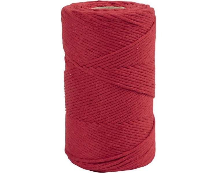 Craft Kit - Macramé Cord - Red (977558)