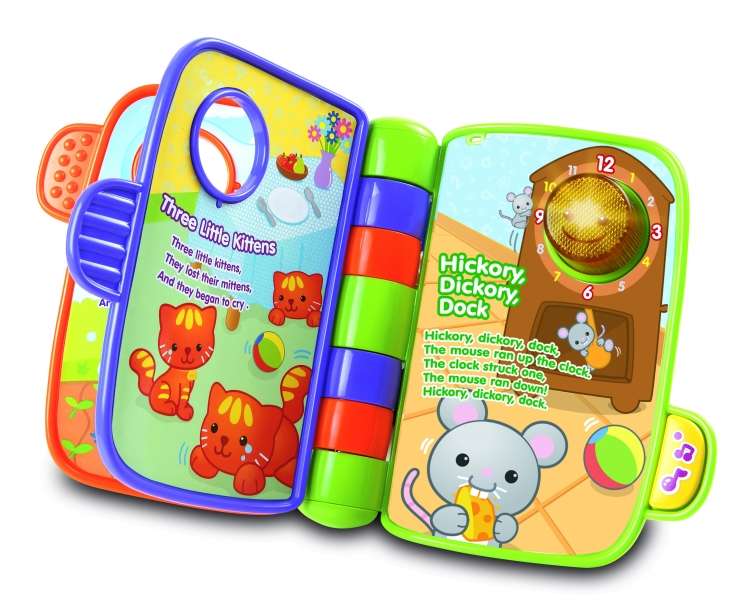 Vtech - Libro de rimas y descubrimientos para bebés (danés) (950-138332)