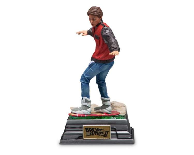 Back to the Future II - Marty McFly on Hoverboard Statue Art Scale 1/10