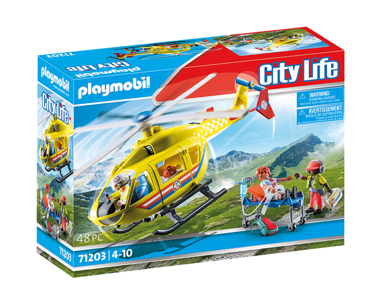 Playmobil - Rescue helicopter (71203)