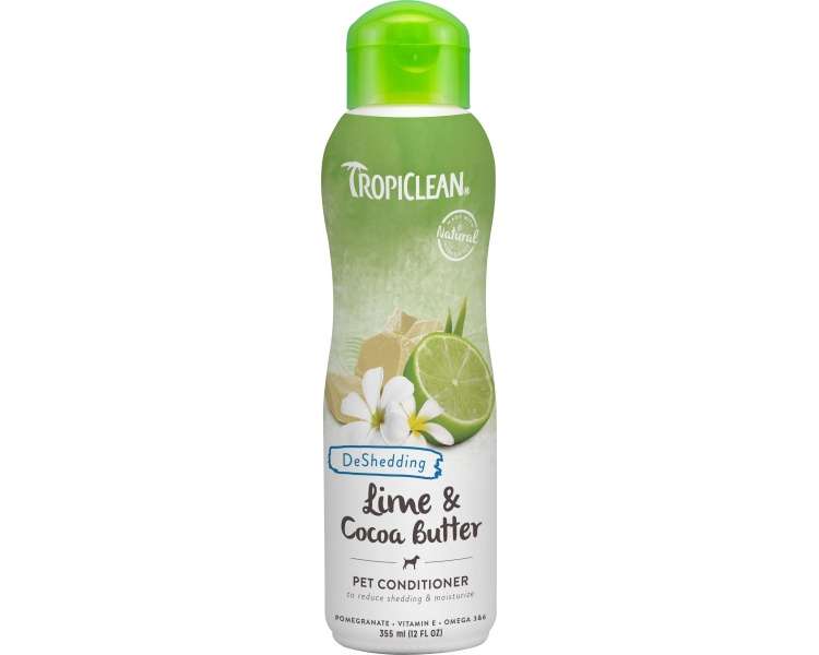 Tropiclean - lime & cocoa butter conditioner - 355ml (719.2112)