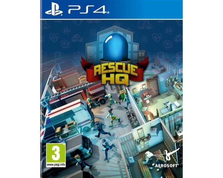 Rescue HQ, The Tycoon Juego para Consola Sony PlayStation 4 , PS4