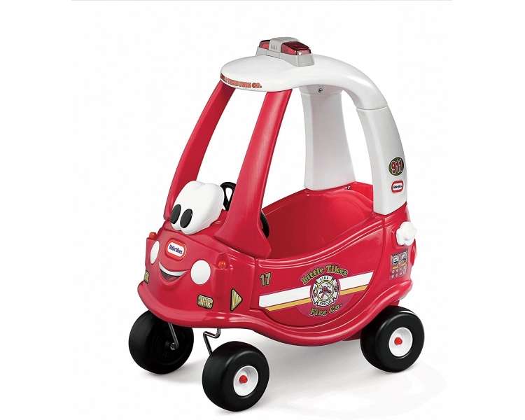 Little Tikes - Coche acogedor para montar y rescatar Ride n Rescue (401209)