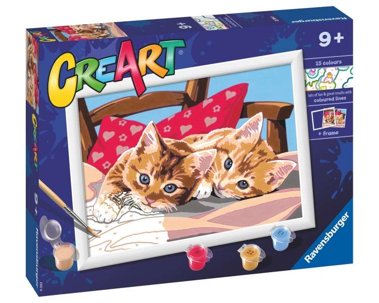 Ravensburger, Creart Dos Gatos Adorables, (11220194)