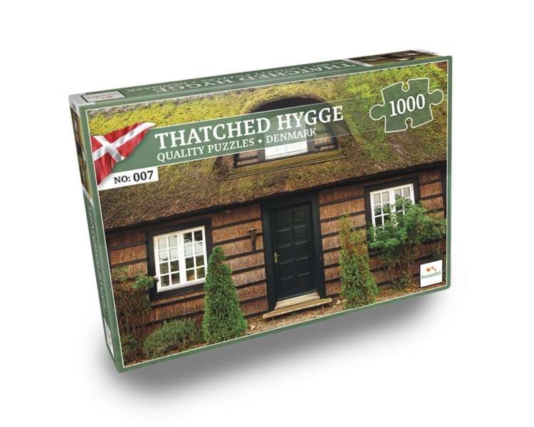 Nordic Quality Puzzles - DA:007 - Thatched Hygge (1000 pieces) (LPFI7624)