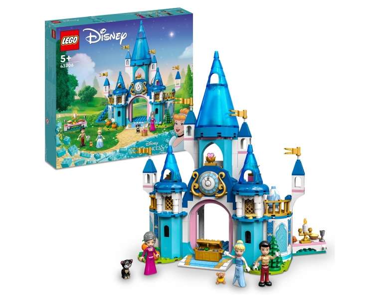 LEGO Disney Princess - Cinderella and Prince Charming's Castle (43206)