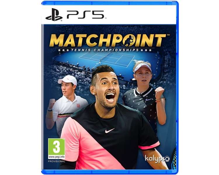 Matchpoint: Tennis Championships, Legends Edition Juego para Consola Sony PlayStation 5 PS5