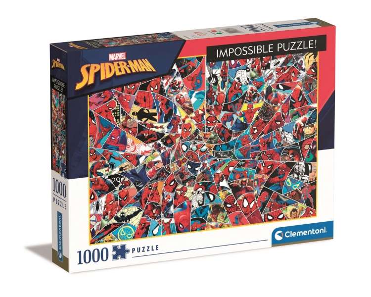 Clementoni - Impossible Puzzle 1000 pcs - Spider-Man (39657)