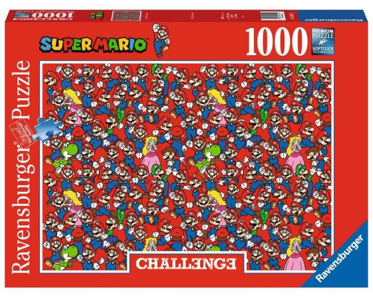 Ravensburger - Puzzle 1000 - Challenge - Super Mario Bros (10216525)