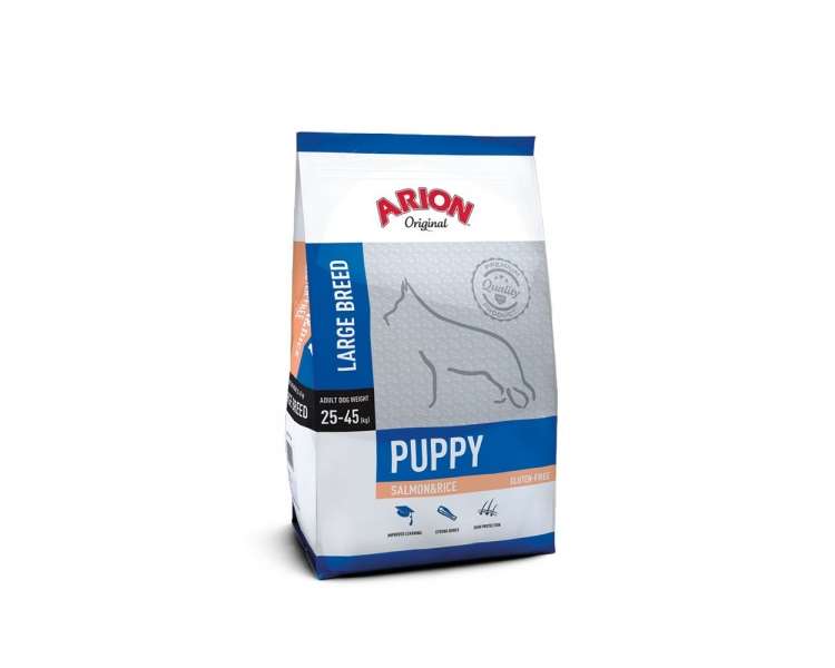 Arion - Dog Food - Puppy Large - Salmon & Rice - 12 Kg (105513)