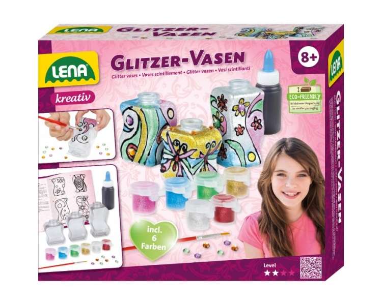 LENA - DIY Glitter Vases (16123)