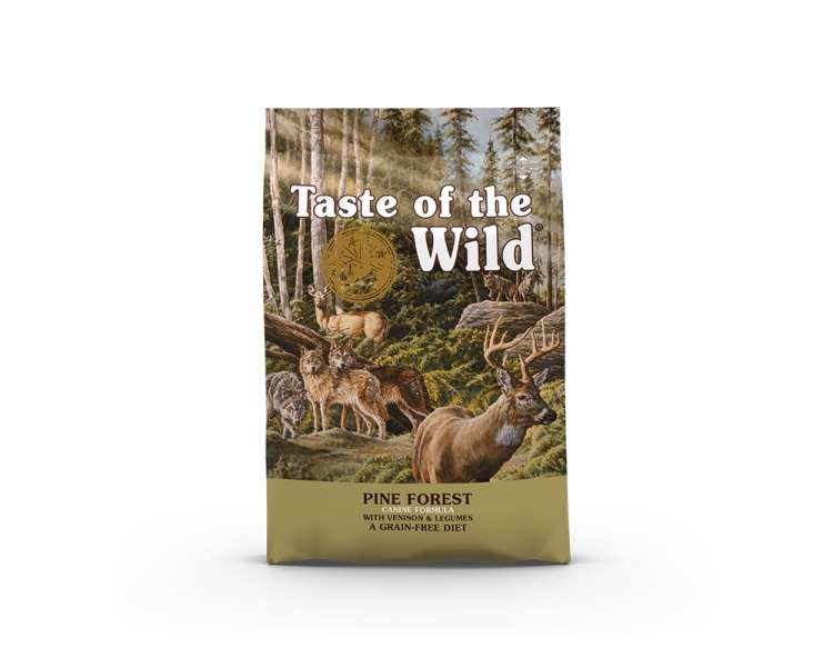 Taste of the Wild  - Pine Forest w. vension and legumes 12,2 kg.- (121112)