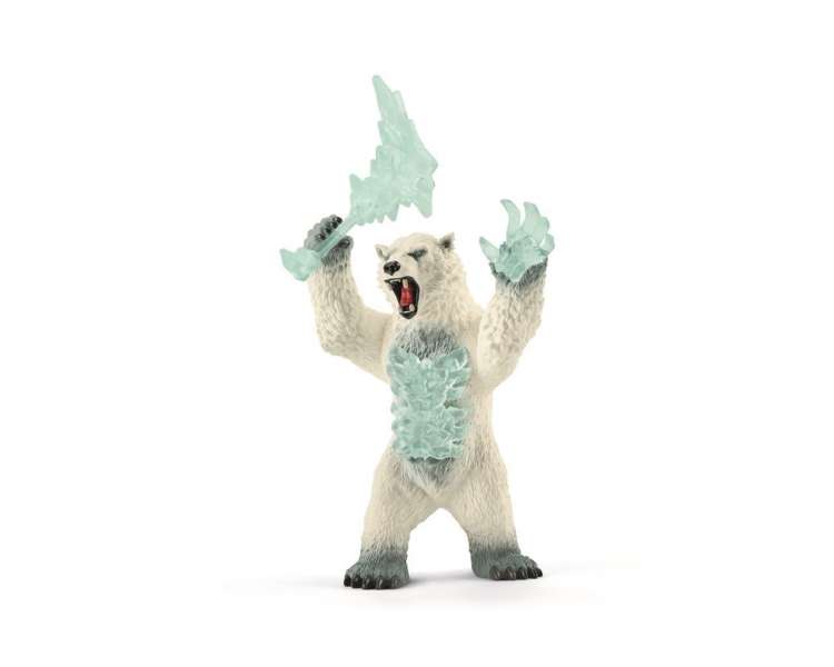 Schleich - Eldrador Creatures - Blizzard Bear with Weapon (42510)