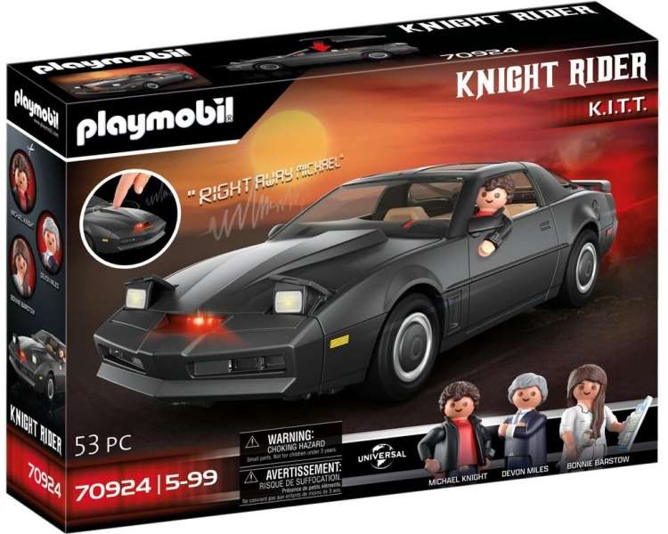 Playmobil - Caballero de la Noche - K.I.T.T (70924)