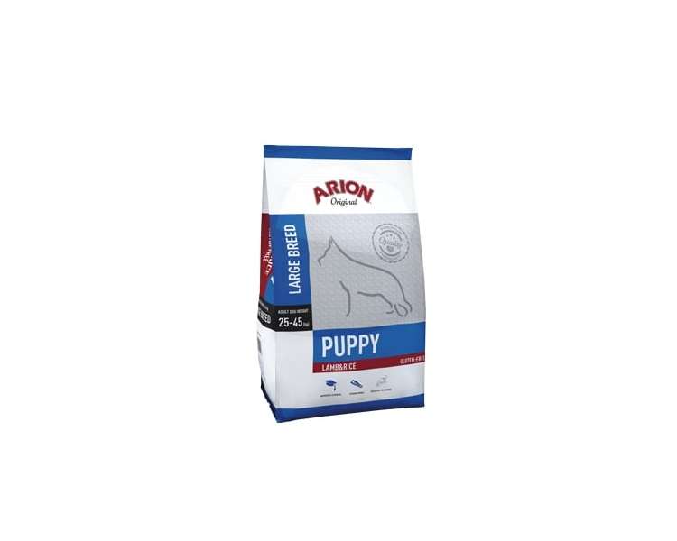Arion - Dog Food - Puppy Large - Lamb & Rice - 12 Kg (105558)