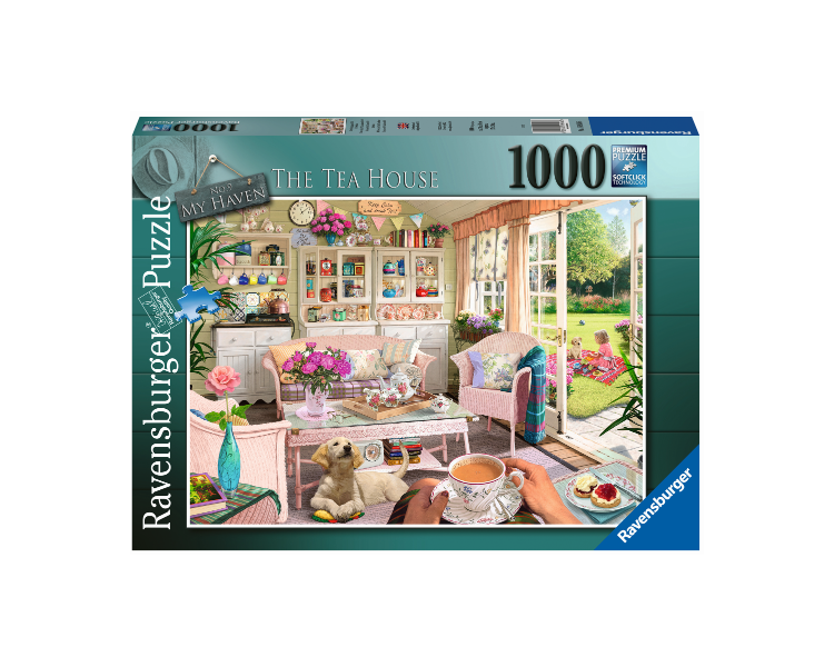 Rompecabezas Ravensburger - El Cobertizo del Té 1000 Piezas (10216956)