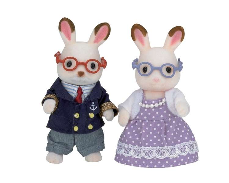 Sylvanian Families - Chocolate Rabbit Grandparents (5190)