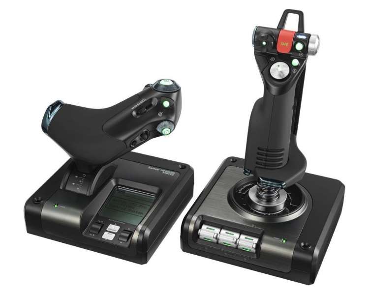 Logitech - G Saitek X52 Pro Flight Control System