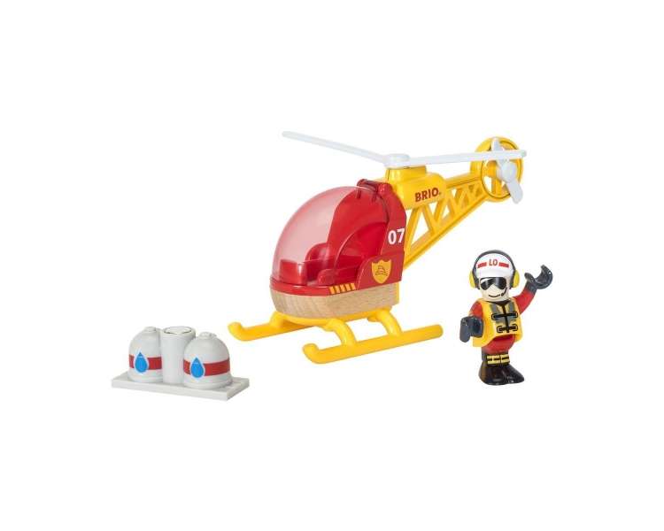 BRIO - Firefighter Helicopter (33797)