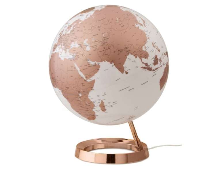 Globe Metal Bright Copper 30cm GB Illuminated (NGCARBONCLA)